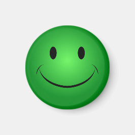 Green Face Magnet