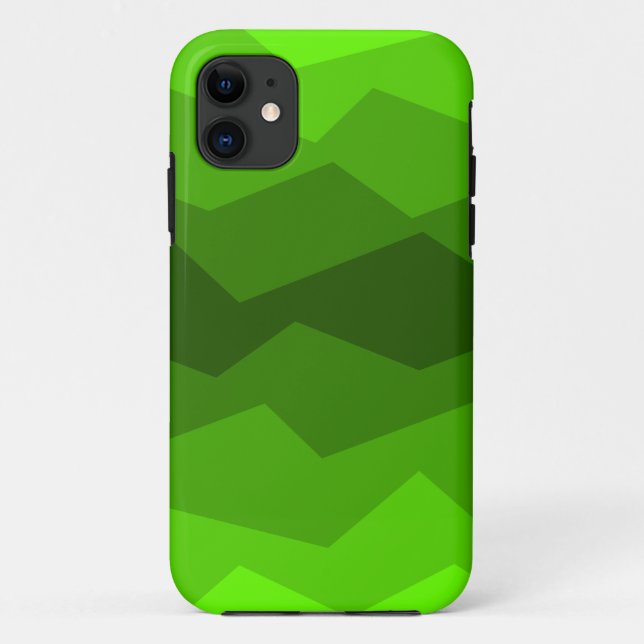 Green Fade Case-Mate iPhone Hülle (Rückseite)