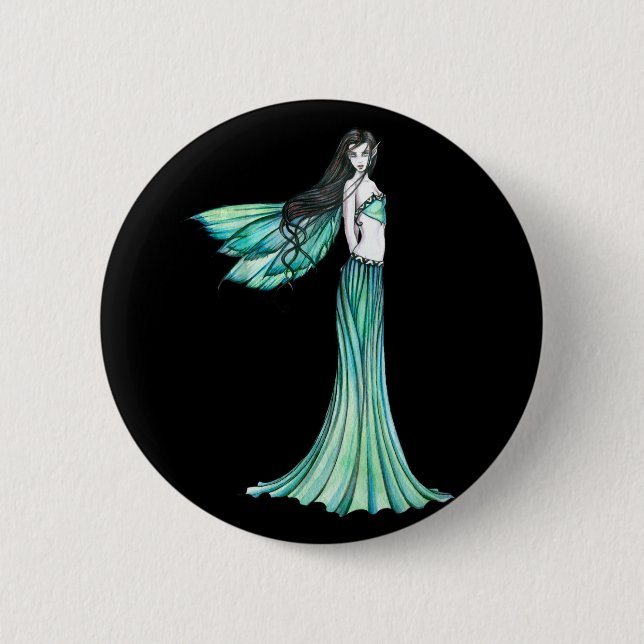 Green Fairy Button Button (Vorderseite)