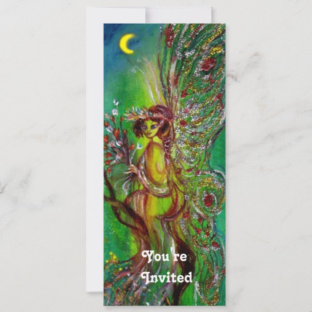GREEN FAIRY EINLADUNG (Vorderseite)