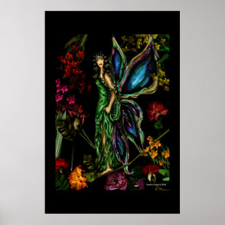 Green Fairy Poster
