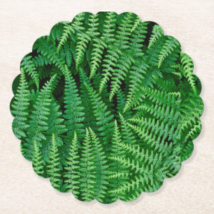 Green Fern Untersetzer
