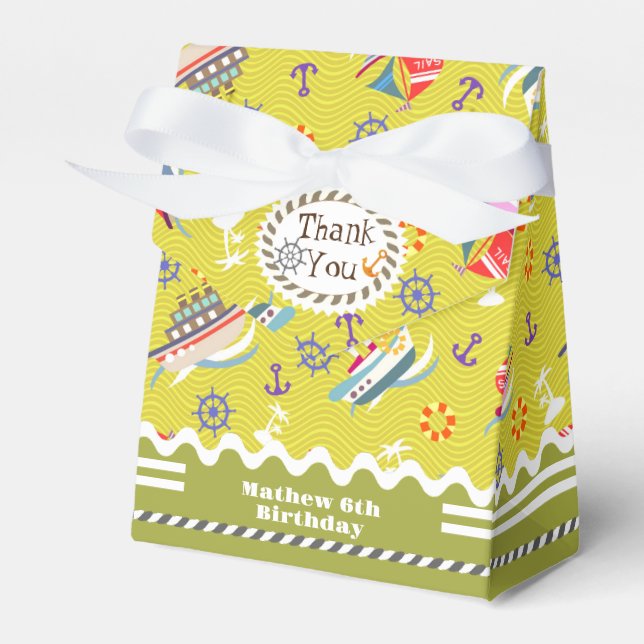 Green Fevor Box für Fun Boats Geschenkschachtel (Vorderseite)