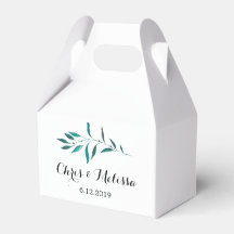 Green Fevor Box - Grüne Gastgeschenk Hochzeit