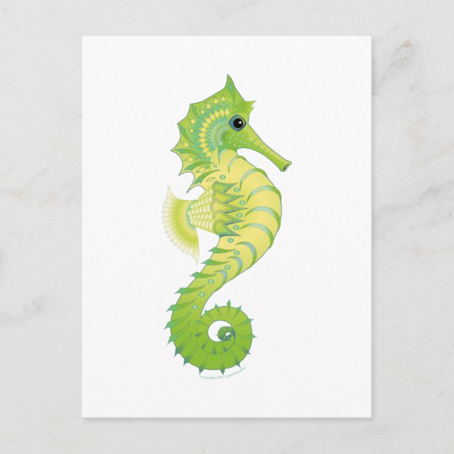 Green Fill Postkarte (Vorderseite)
