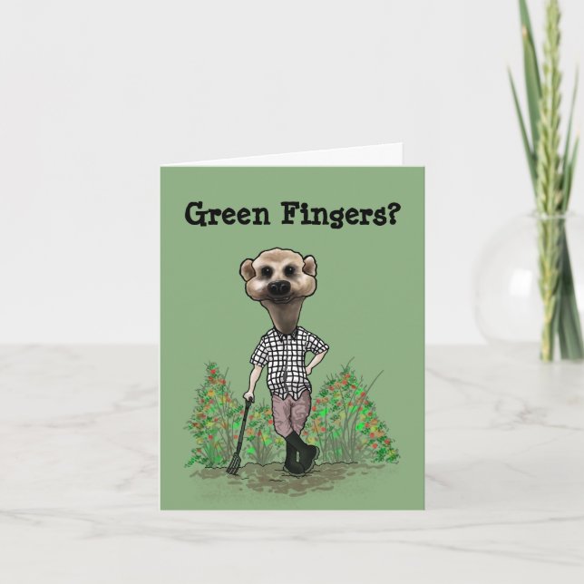 Green Fingers Card Karte (Vorderseite)