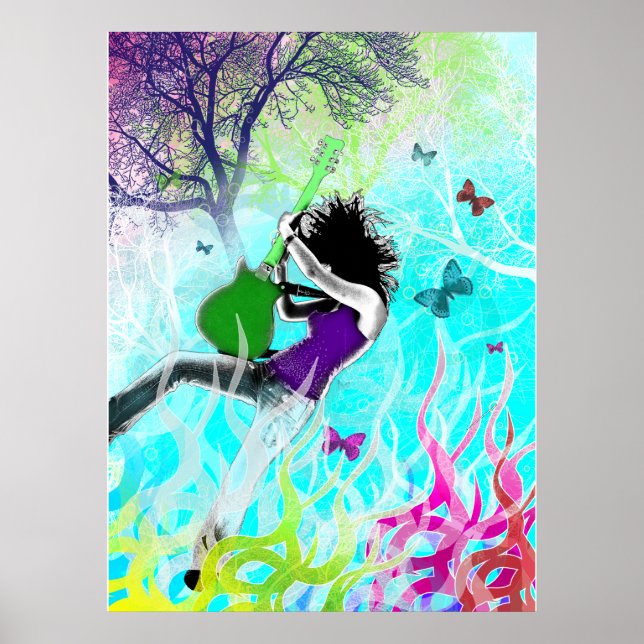 Green Fire Poster (Vorne)