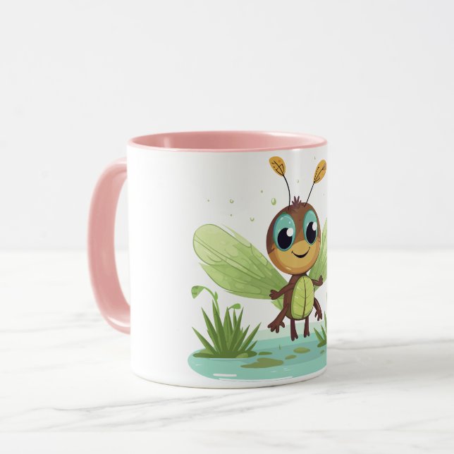 Green Firefly Tasse (Vorderseite Links)