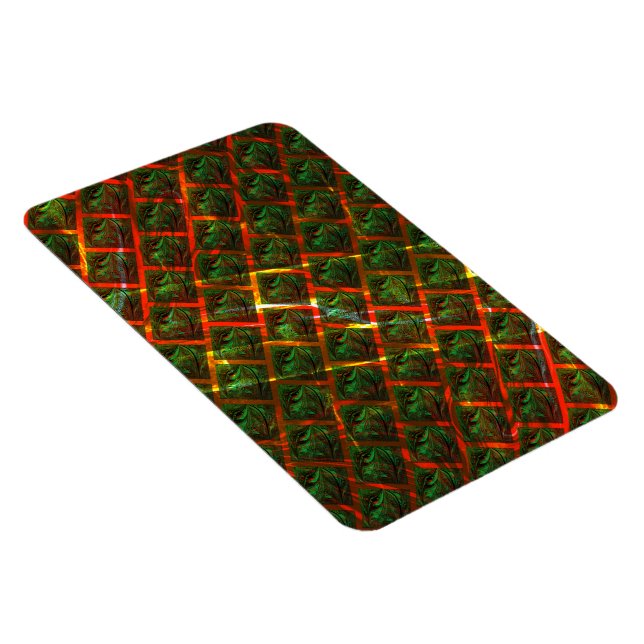 'Green-fit-Augen', Kratzer oder rotes Gitter. Magnet (Rechte Seite)
