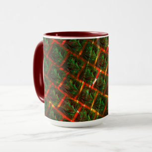 'Green-fit-Augen', Kratzer oder rotes Gitter. Tasse