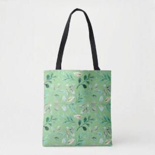 Green Floral Leaves Nature