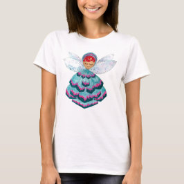 Green Floret Pixie T - Shirt
