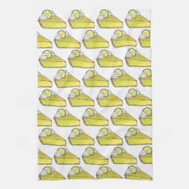 Green Florida Key Limon Pie Slice Feinschmecker Geschirrtuch