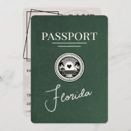 Green Florida Passport Save the Date