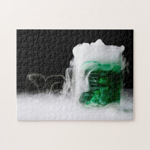 Green Fluid Bechergas Puzzle
