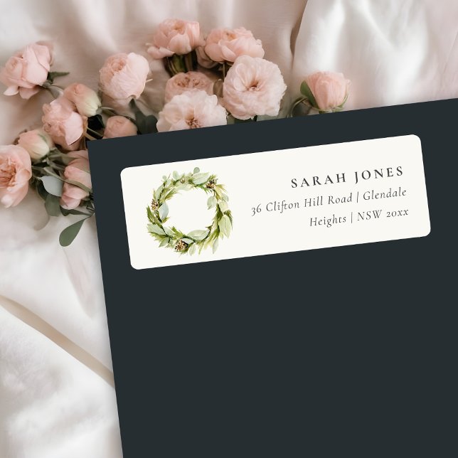 Green Foliage Winter Kreath Weihnachtsansprache (Von Creator hochgeladen)