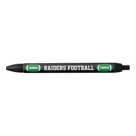 Green Football Custom Team Name oder Text Coach's Kugelschreiber
