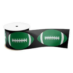 Green Football Party Ribbon für Spieler oder Trai Satinband