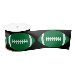 Green Football Party Ribbon für Spieler oder Train Satinband