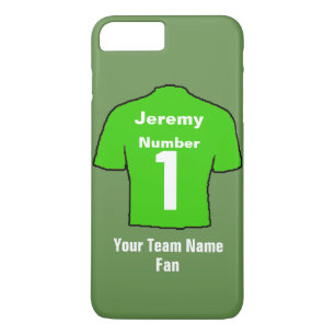 Green Football Shirt Kundenname & Teamname Case-Mate iPhone Hülle