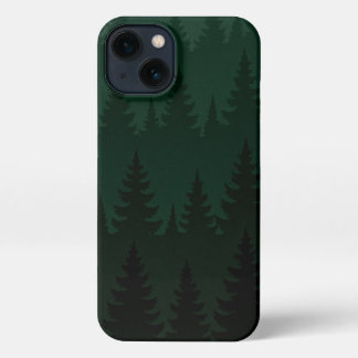 Green Forest Trees Phone Case – Nature-Inspired  iPhone 13 Hülle
