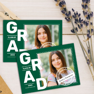 Green Foto Class of 2025 Abschluss Ankündigung