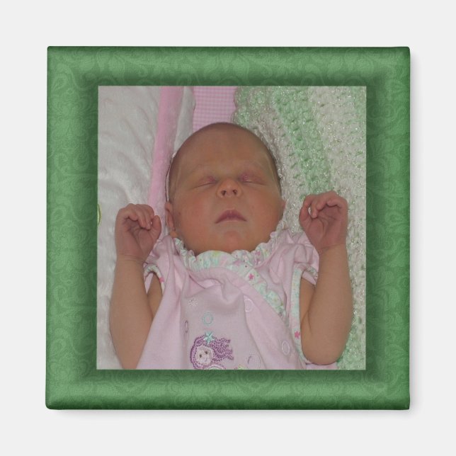 Green Foto Magnet (Vorne)