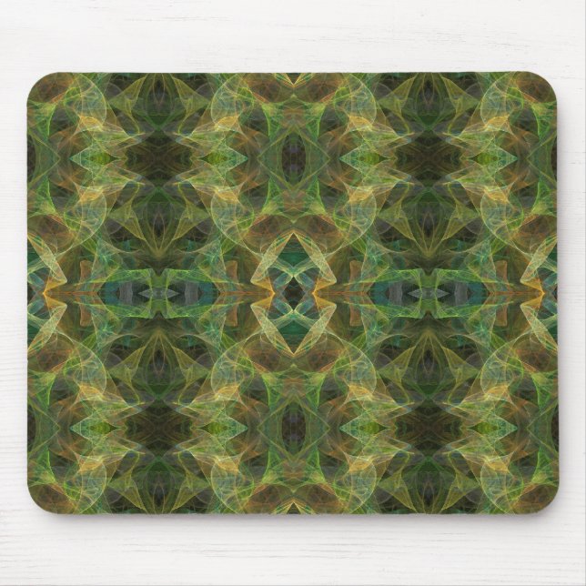 Green Fraktal Mousepad (Vorne)