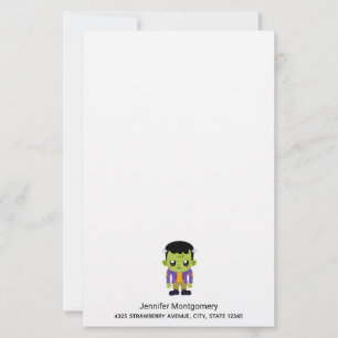 Green Frankenstein Monster Halloween