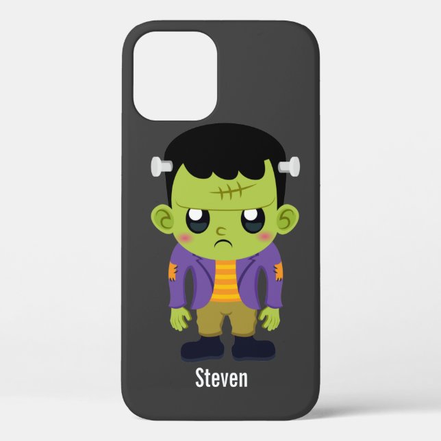 Green Frankenstein Monster Halloween Case-Mate iPhone Hülle (Rückseite)