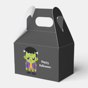 Green Frankenstein Monster Halloween Geschenkschachtel