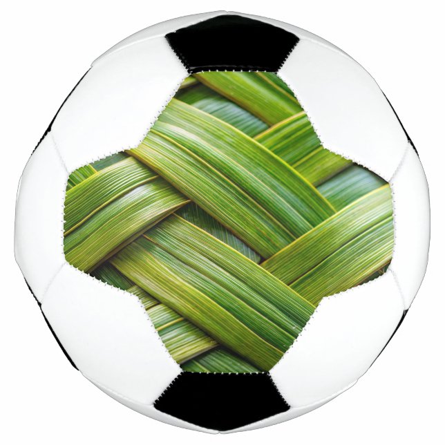 Green Fresh Bamboo Weave Fußball (Vorderseite)