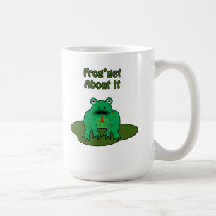Green Frog - Frosch macht sich damit klar Tasse