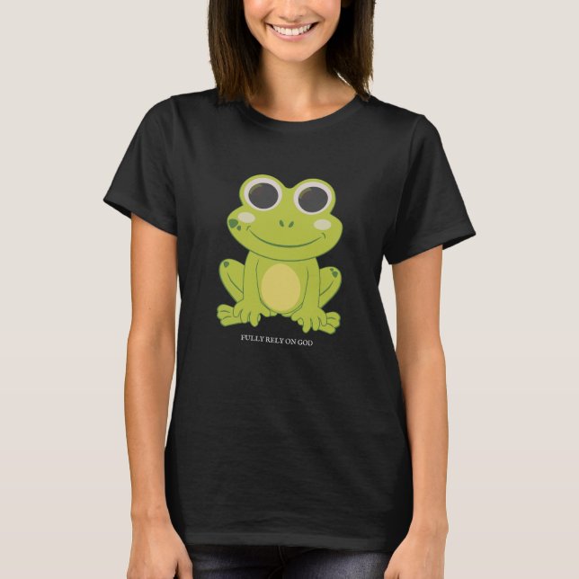 Green Frog T - Shirt (Vorderseite)