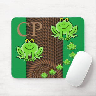 Green Frogs Rope Mouse Pad! Mouse Pad Mousepad