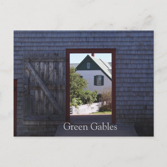 Green Gables Postcard Postkarte (Vorderseite)