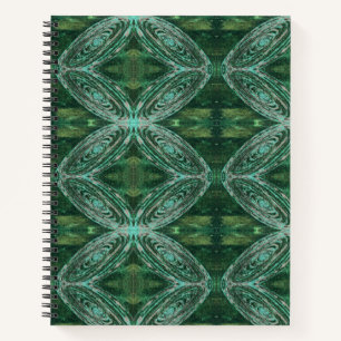 Green Galaxy-Notebook Notizbuch