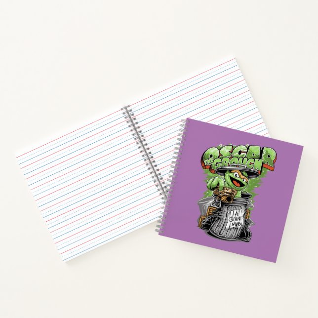 Green Garbage Monster  Notizbuch (Innenseite)