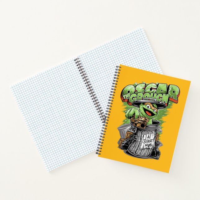 Green Garbage Monster  Notizbuch (Innenseite)