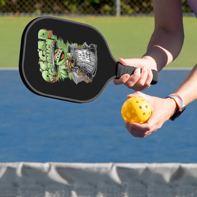 Green Garbage Monster  Pickleball Schläger (InSitu)