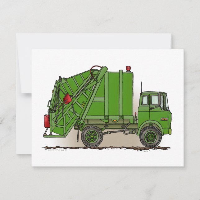 Green Garbour Truck (Vorderseite)