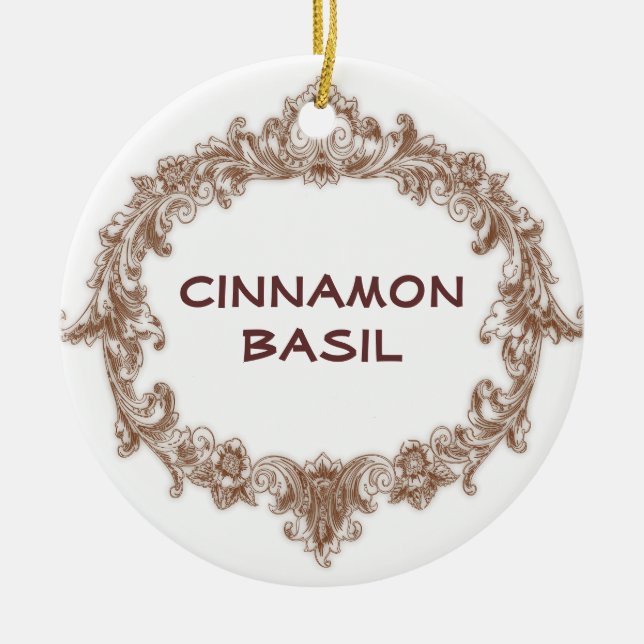 Green Garden Marker Keramikornament (Vorne)