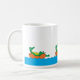 Green Gator Innertube Tasse