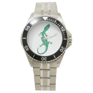 Green Gecko Armbanduhr