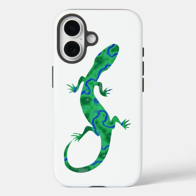 Green Gecko Case-Mate iPhone Hülle (Rückseite)
