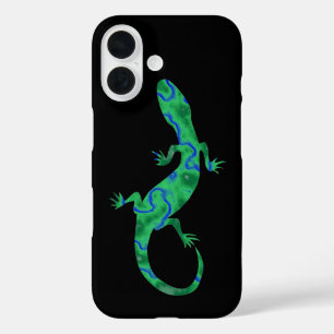 Green Gecko iPhone 16 Hülle