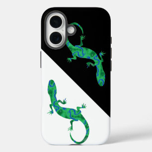 Green Gecko iPhone 16 Hülle