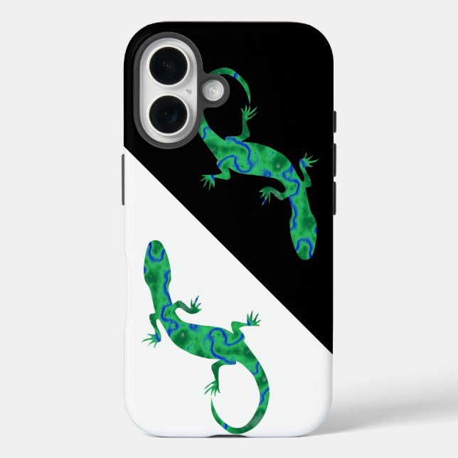 Green Gecko Case-Mate iPhone Hülle (Rückseite)