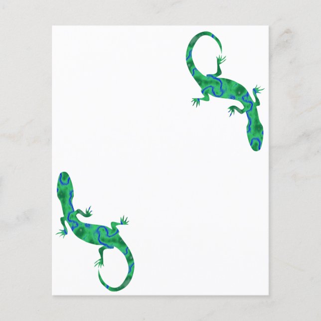 Green Gecko Flyer (Vorne)