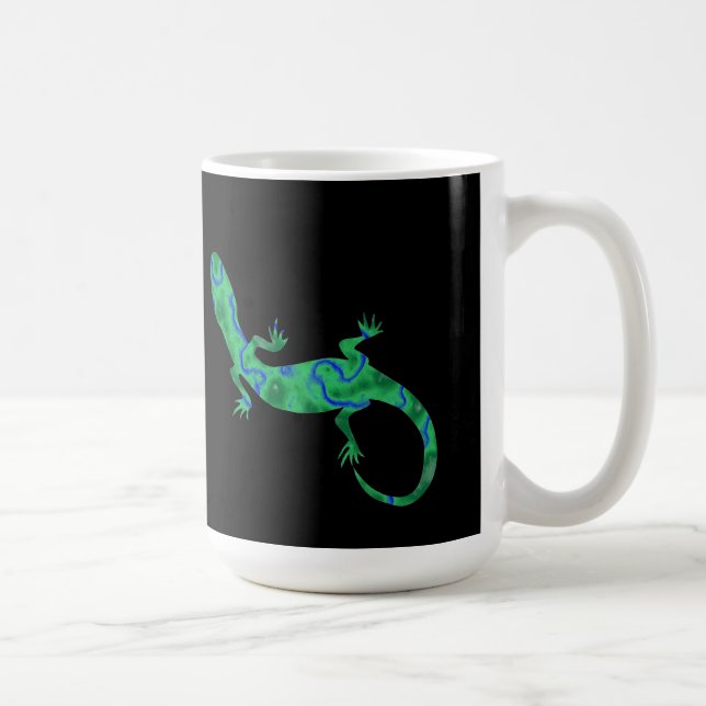 Green Gecko Kaffeetasse (Rechts)
